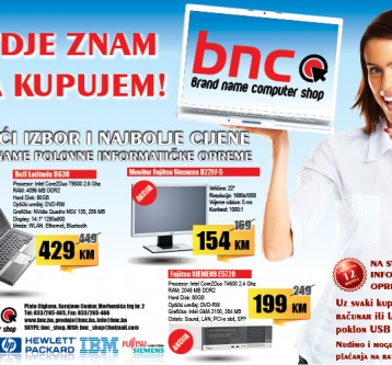 BNC Newspaper Ad
