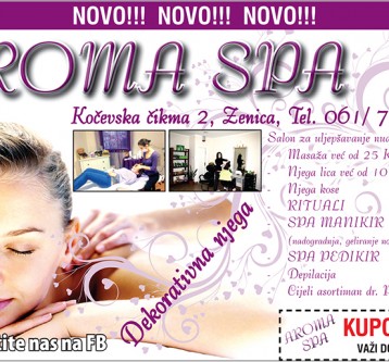 Aroma Spa Newspaper Ad